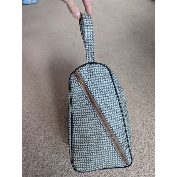 Vintage Kingfisher Made in England Houndstooth Bag - Picture 1 of 5